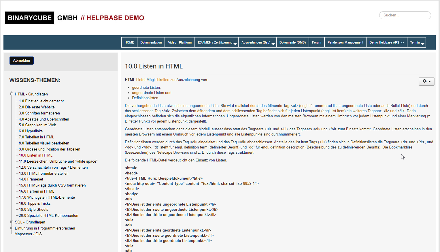 BINARYCUBE GMBH - Rüchligweg 55 - 4125 Riehen – Basel  - Schweiz // Vollumfängliche Informatiklösungen / ERP / CRM / Applikationen / Datenbanken / Konzeptionierung / Gesamt-Koordinationen / Erhaltungsplanung / Ingenieurwesen / Netzwerk / Software-Entwicklung / Schulungen / Projektportfolio / Infrastruktur-Koordination / GIS / Schnittstellen und weiteres