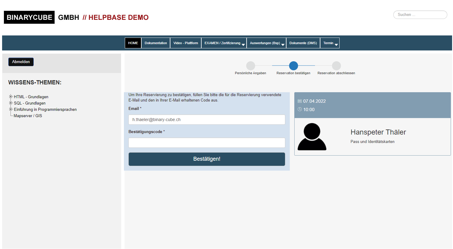 BINARYCUBE GMBH - Rüchligweg 55 - 4125 Riehen – Basel  - Schweiz // Vollumfängliche Informatiklösungen / ERP / CRM / Applikationen / Datenbanken / Konzeptionierung / Gesamt-Koordinationen / Erhaltungsplanung / Ingenieurwesen / Netzwerk / Software-Entwicklung / Schulungen / Projektportfolio / Infrastruktur-Koordination / GIS / Schnittstellen und weiteres