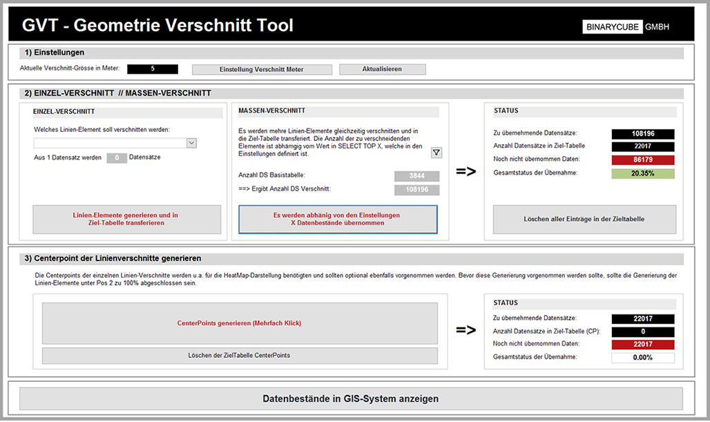 BINARYCUBE GMBH - Rüchligweg 55 - 4125 Riehen – Basel  - Schweiz // Vollumfängliche Informatiklösungen / ERP / CRM / Applikationen / Datenbanken / Konzeptionierung / Gesamt-Koordinationen / Erhaltungsplanung / Ingenieurwesen / Netzwerk / Software-Entwicklung / Schulungen / Projektportfolio / Infrastruktur-Koordination / GIS / Schnittstellen und weiteres