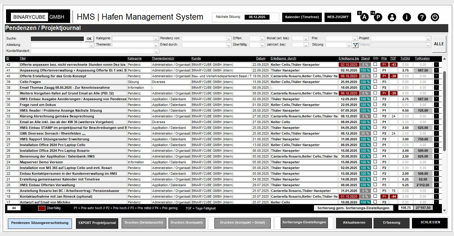 BINARYCUBE GMBH - Rüchligweg 55 - 4125 Riehen – Basel  - Schweiz // Vollumfängliche Informatiklösungen / ERP / CRM / Applikationen / Datenbanken / Konzeptionierung / Gesamt-Koordinationen / Erhaltungsplanung / Ingenieurwesen / Netzwerk / Software-Entwicklung / Schulungen / Projektportfolio / Infrastruktur-Koordination / GIS / Schnittstellen und weiteres